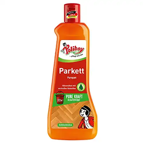 Parkettpflege Poliboy … pflegt wie neu, Pflegekonzentrat 500 ml