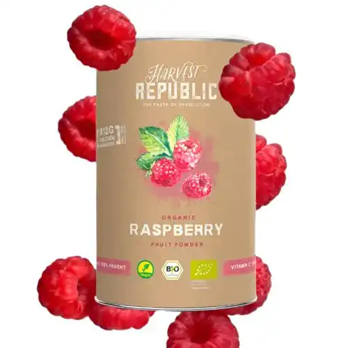 Fruchtpulver Harvest Republic Bio- Himbeere, 125 g, Vegan