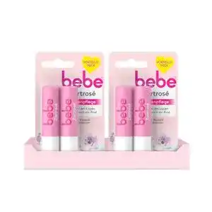 Bebe-Lippenpflege bebe Zartrosé Lippenpflege Duo (2 x 4,9 g)