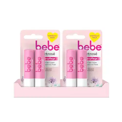 Bebe-Lippenpflege bebe Zartrosé Lippenpflege Duo (2 x 4,9 g)