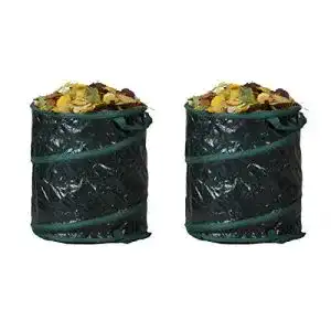 Gartenabfallsack Norjews 3er Set Gartensack, 272L Wasserdicht