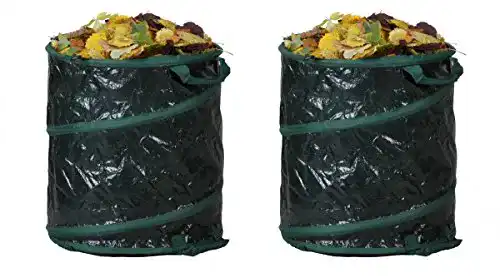 Gartenabfallsack Norjews 3er Set Gartensack, 272L Wasserdicht