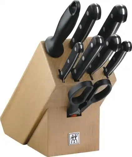 Messerblock Zwilling, 9-tlg., Holzblock, Messer und Schere