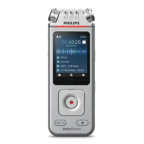 Philips-Diktiergerät Philips VoiceTracer Audiorecorder DVT4110
