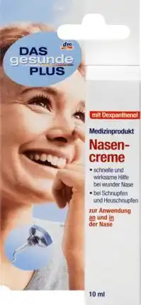 Nasensalben Das gesunde Plus Nasencreme, 10 ml Medizinprodukt
