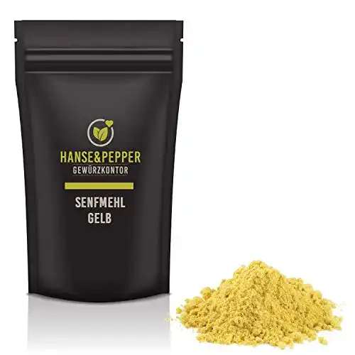 Senfmehl Hanse&Pepper Gewürzkontor 1kg gelb Senfpulver