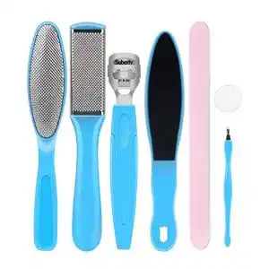 Hornhauthobel ILLUVA Fussfeile, 8 in 1 Professionelle Pediküre Set