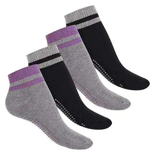 Yoga-Socken Celodoro Damen und Herren Yoga & Wellness (4 Paar)