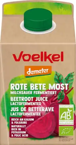 Voelkel-Saft Voelkel Bio Rote Bete Saft, milchsauer vergoren, 6 x