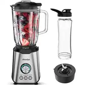 Standmixer 1.000 Watt Ahoolye Standmixer 1000W Stainless Steel