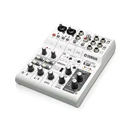 Mischpult YAMAHA AG06, Mehrzweckmixer mit USB-Anschluss
