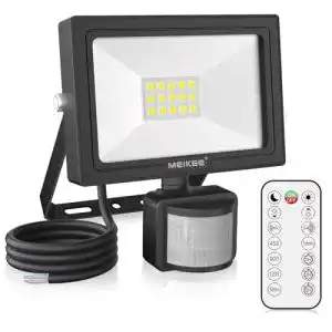 LED-Strahler mit Bewegungsmelder MEIKEE 10W LED Strahler
