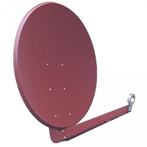 Satellitenschüssel (100 cm) Gibertini Antenne, Alu Ziegelrot SE