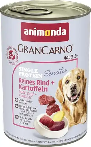 Die beste Animonda-Hundefutter animonda GranCarno, Reines Rind 2026 Test Bestseller Animonda-Hundefutter animonda GranCarno, Reines Rind