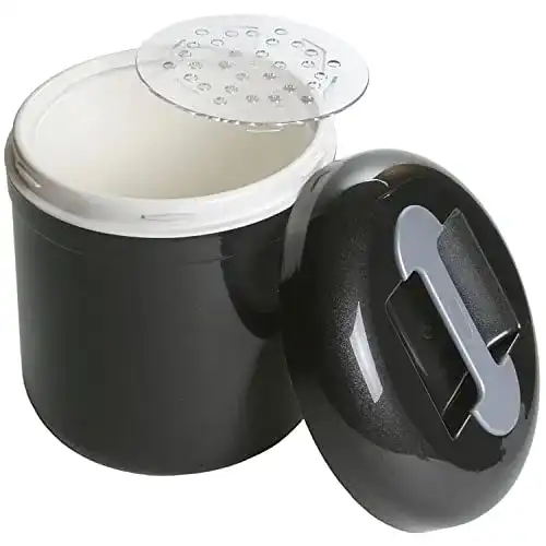 Eisbehälter Tom Fox 4883 Kunststoff, 4L Kapazität, Schwarz
