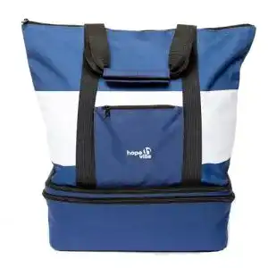 Strandtasche Hopeville große XXL mit Reißverschluss Kühltasche