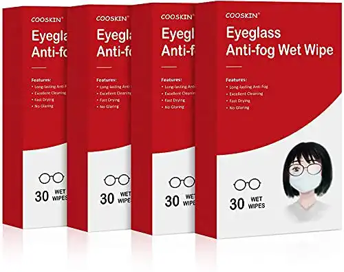 Antibeschlagtuch COOSKIN -Anti-Nebel-Nasswischen 120 stück
