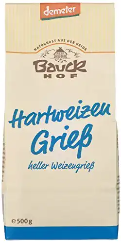 Die beste Hartweizengrieß Bauckhof Demeter, 6 x 500 g 2026 Test Bestseller Hartweizengrieß Bauckhof Demeter, 6 x 500 g