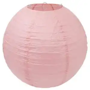Papierlaterne Creativery Papier Lampion 20cm (Altrosa 158)