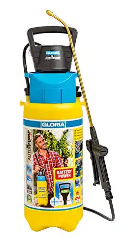 Drucksprüher Gloria 5L Batterie-/Akkubetrieb, AutoPump Set