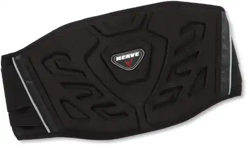 Nierengurt Nerve Solid, Schwarz, M
