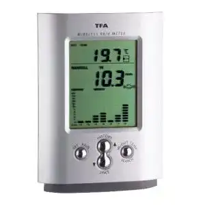 Regenmesser TFA Dostmann MonSun digitaler Funk-, 47.3003