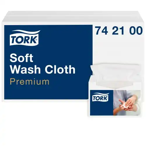 Einmalwaschlappen Tork Premium 135 Waschlappen