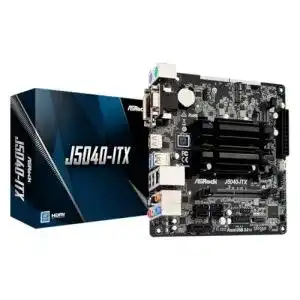 ASRock-Mainboard ASRock J5040-ITX Mini-ITX Mainboard mit Intel Quad-Core J5040