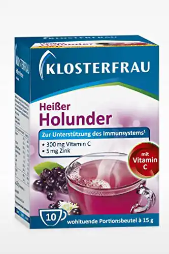 Erkältungstee Klosterfrau Heißer Holunder, 10 Stück
