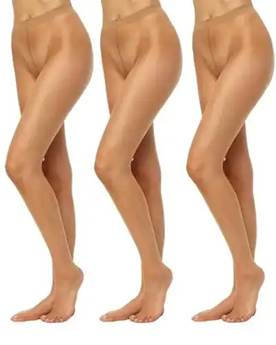Nur-Die-Strumpfhose Nur Die Damen Transparent, 725949, 3er