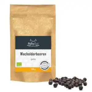 Wacholderbeeren Pfefferdieb ganz aus Wildsammlung, 200g