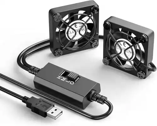 40mm-Lüfter ELUTENG 2 in 1 5V Lüfter USB Fan 40mm