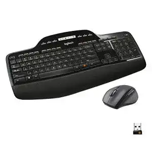 Ergonomische Tastatur Logitech MK710 Kabellos Tastatur-Maus