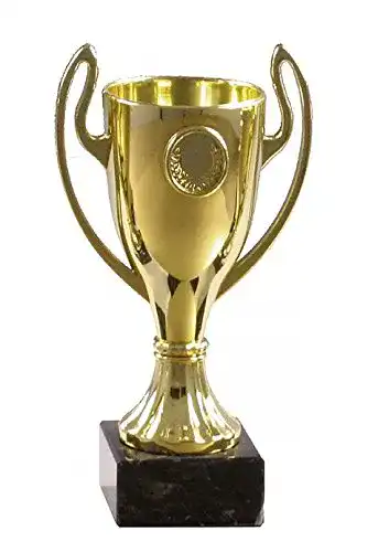 Pokal S.B.J – Sportland , Größe ca. 21 cm mit Marmorsockel