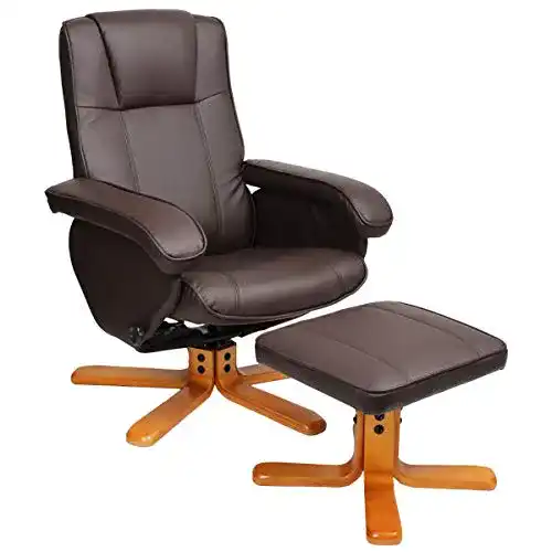 Relaxsessel SVITA Charles TV Sessel, Drehsessel, Hocker