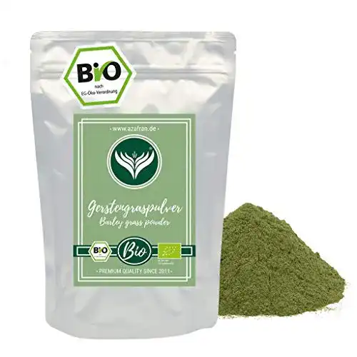 Gerstengras-Pulver Azafran BIO Gerstengraspulver, 500g