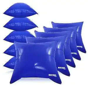 Poolkissen Höfer Chemie 10er Set Pool Luftkissen 122x122x55 cm