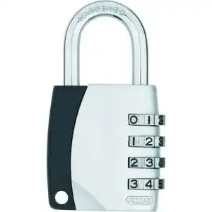 Abus-Zahlenschloss ABUS Zahlenschloss 155/40 Level 4 – Silber