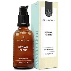 Junglück junglück vegane Retinol Creme 50 ml in Braunglas