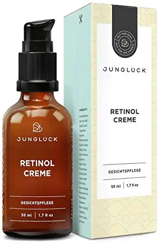 Junglück junglück vegane Retinol Creme 50 ml in Braunglas