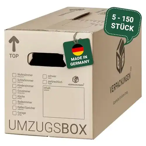 Umzugskartons BB-Verpackungen 25 x Umzugskarton PROFI