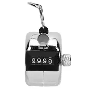 Handzähler Hililand Handheld Tally Counter, 4-stellig mechanisch