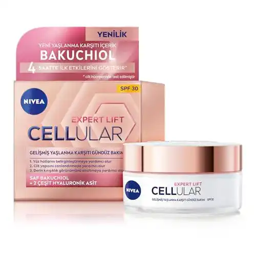 Tagescreme mit LSF NIVEA Hyaluron Cellular + Elastizität