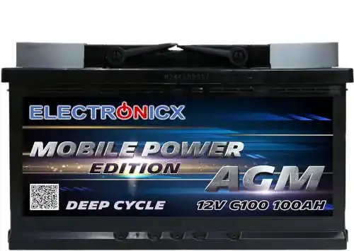 AGM-Batterie 100Ah Electronicx Mobile Edition