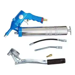 Druckluft-Fettpresse Güde 40053 , Blau, 2-8 bar