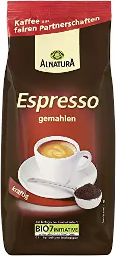 Bio-Espresso Alnatura Bio Espresso gemahlen, 250g