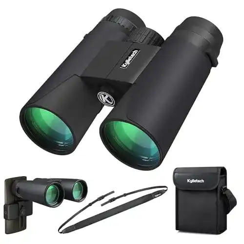 Fernglas 12×42 Kylietech HD Kompakte Ferngläser wasserdicht