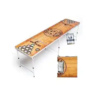 Bier-Pong-Tisch Beer Baller BeerBaller® Beer Pong Tisch Wood ‘N’