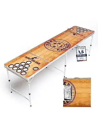 Bier-Pong-Tisch Beer Baller BeerBaller® Beer Pong Tisch Wood ‘N’