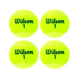 Wilson-Tennisbälle Wilson Tennisbälle, Triniti, 4 Bälle, WRT125200